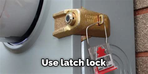 electrical box lock removal|electric meter lock removal.